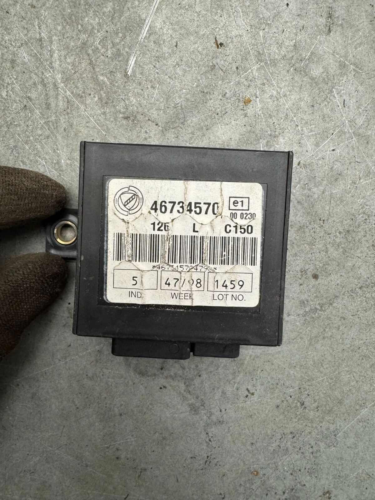 (B06) 46734570 Orig. FIAT LANCIA Steuergerät Wegfahrsperre
