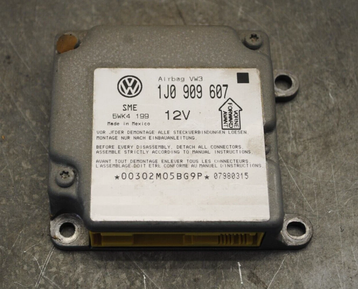 Steuergerät Airbag VW Passat 3B (B5) 1J0909607, 5WK4 199