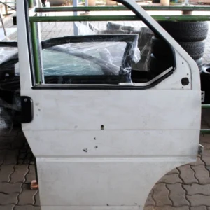 Tür rechts vorne, Beifahrerseite für VW Transporter T4 Kasten, weiß - rostfrei