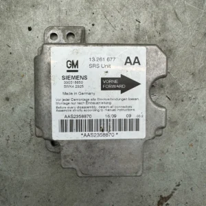 Airbag-Steuergerät Opel Astra G/ Caravan 13 261 677 Siemens