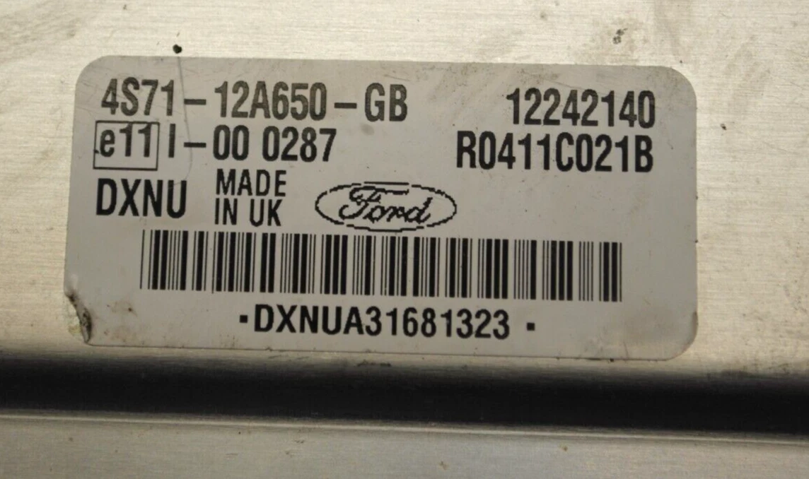 original Steuergerät Einspritzung Ford Mondeo III 4S71-12A650-GB Delphi – Bild 3