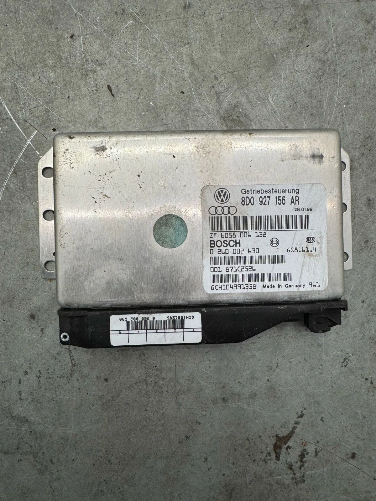 8D0927156AR Audi A4 B5/ VW Passat B5 2.8l Getriebe Steuergerät – Bild 3