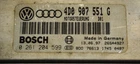 Steuergerät Motor Audi A4 (8D B5), A6 Avant (4A C4), A8 (D2 4D) 4D0907551G – Bild 3