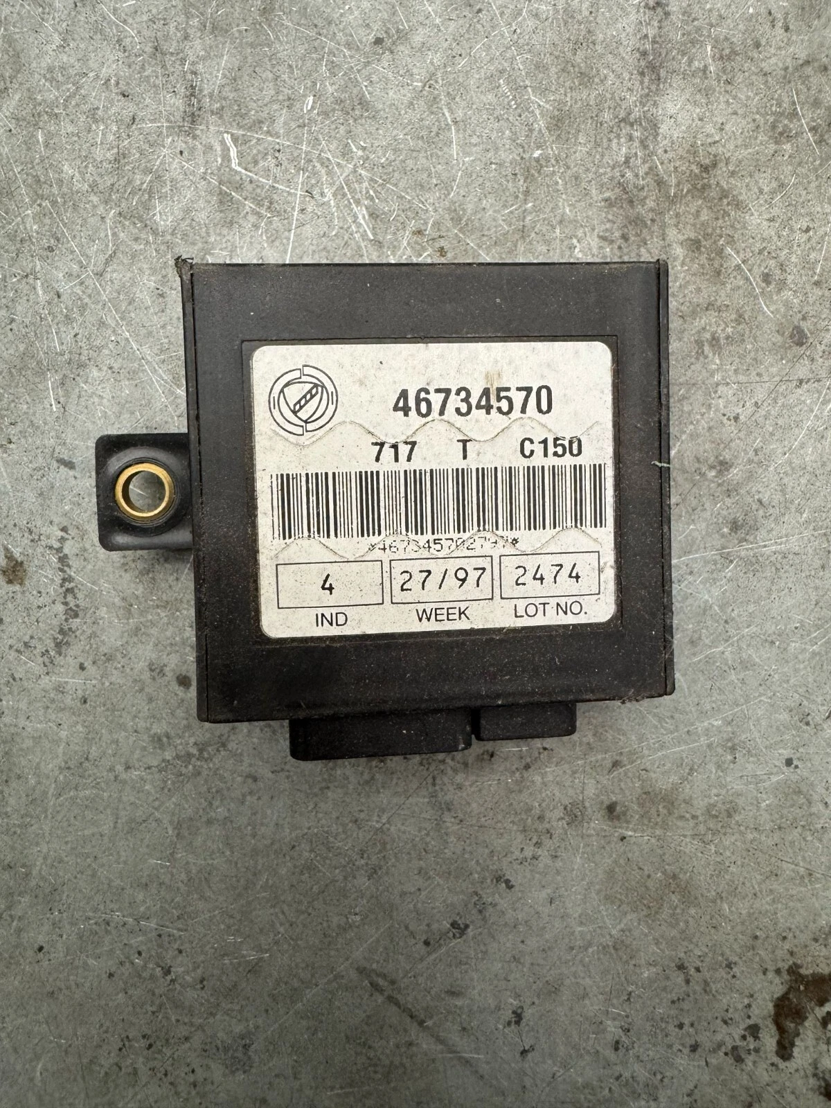 Original Fiat Punto Bravo Brava Wegfahrsperre Steuergerät 46734570