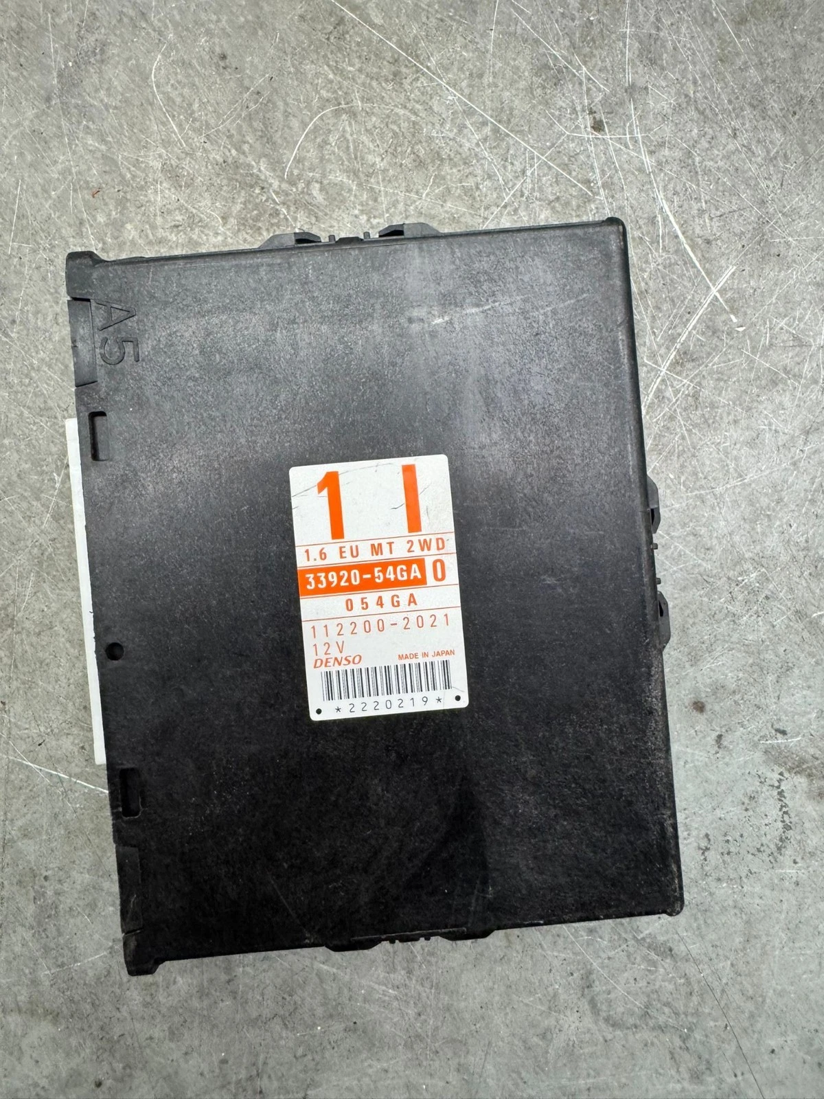 Original Suzuki Liana 1.6 Motorsteuergerät Steuergerät 33920-54GA0 112200-2021