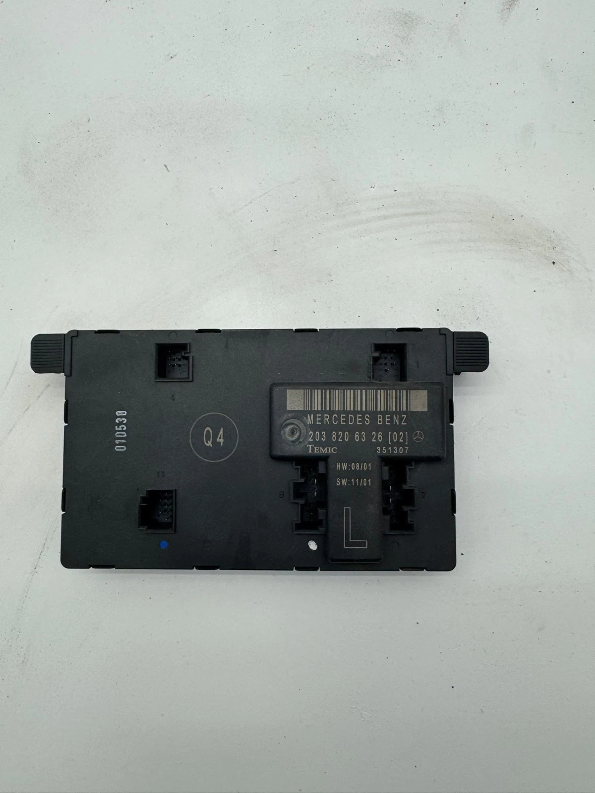 Original Mercedes Benz W203 C180 Türsteuergerät vorne links 2038206326 02