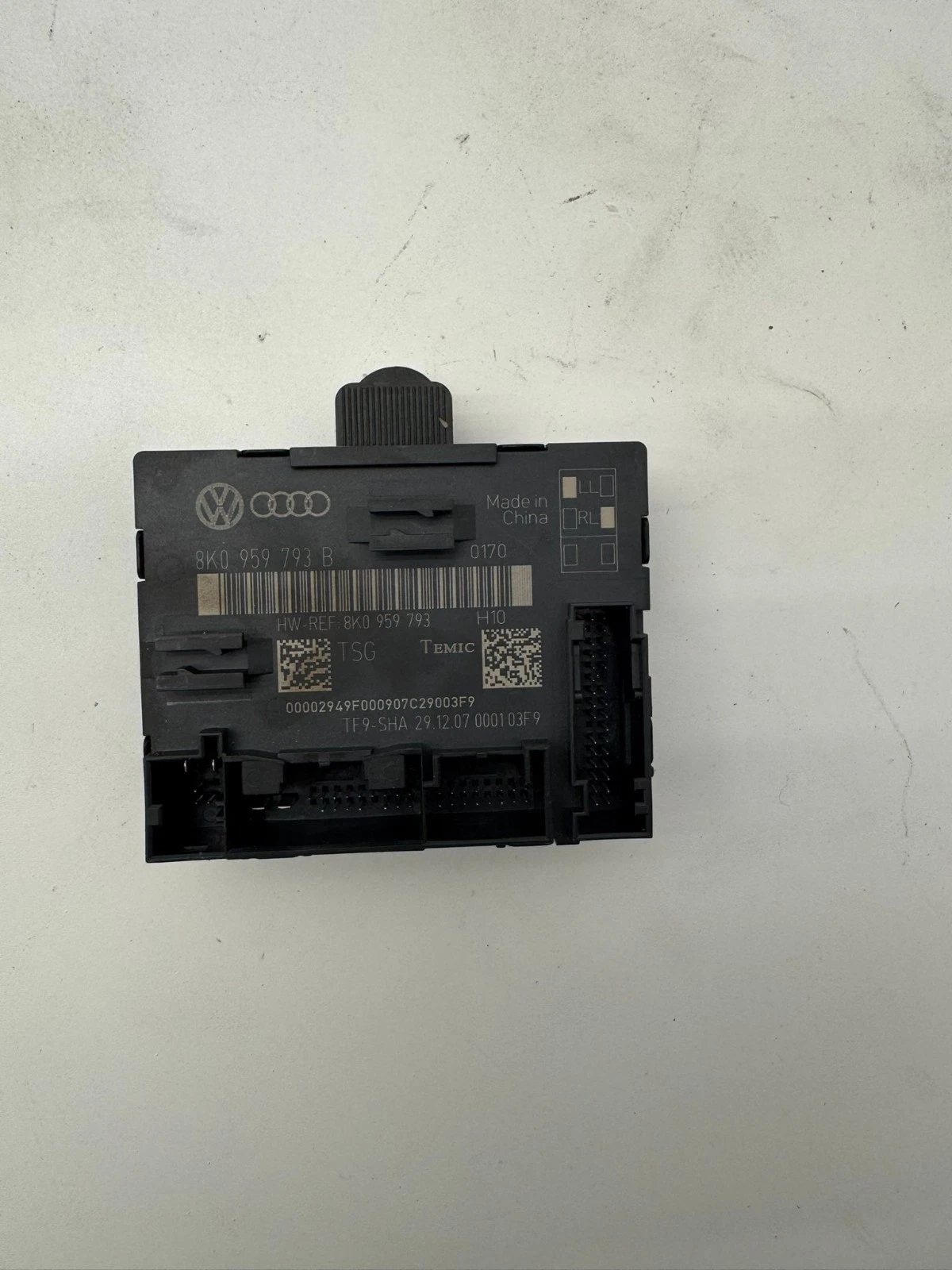 Original Audi A4 B8 A5 8T Türsteuergerät Steuergerät Tür vorne links 8K0959793B