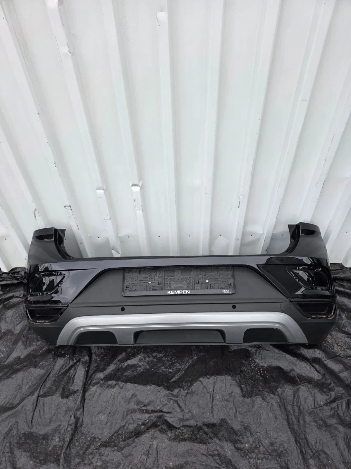 Original T-Roc Heckstoßstange hinten Deepblack Schwarz 2GA807417G 2GA807434