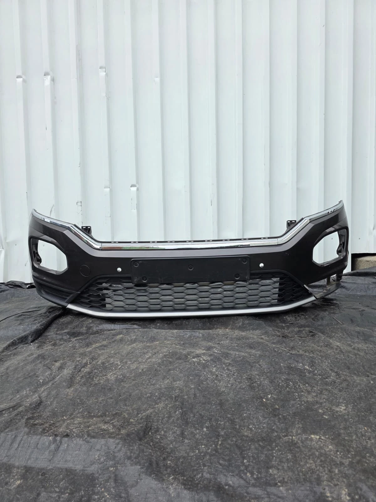 Original VW T-Roc Stoßstange vorne Braun PDC 2017-2021 2GA807221J 2GA807217K
