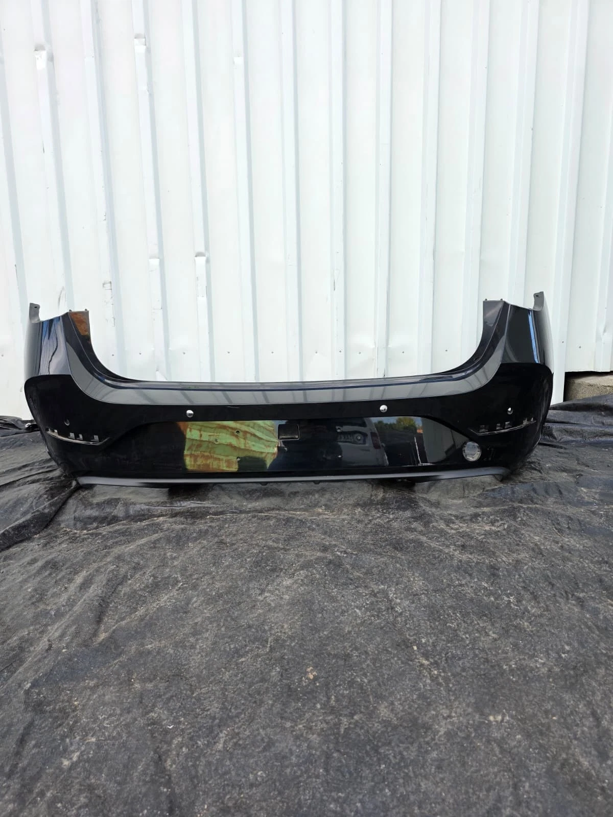 Original Seat Leon IV Cupra Heckstoßstange hinten Schwarz 5FE807417 5FE807421