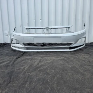Original VW Polo 2G Stoßstange Frontstoßstange vorne PDC weiß 2G0807221