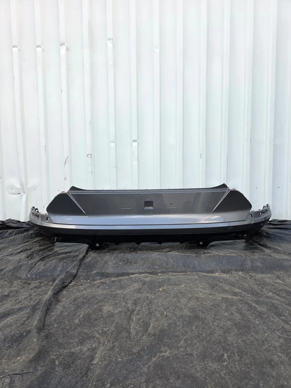 Original Seat Cupra PDC Heckstoßstange Stoßstange hinten grau 5FF807521A