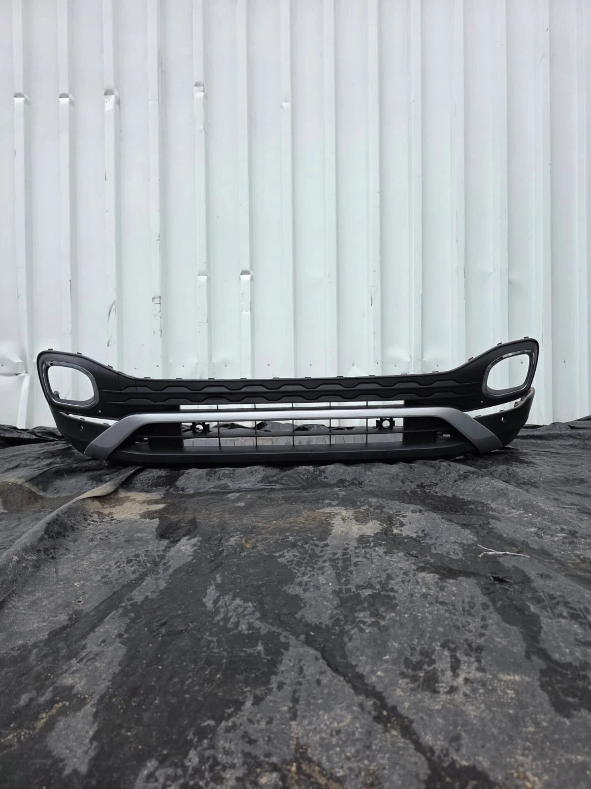 Original VW T-Cross Stoßstange vorne PDC schwarz 2GM807221A 2GM805903C