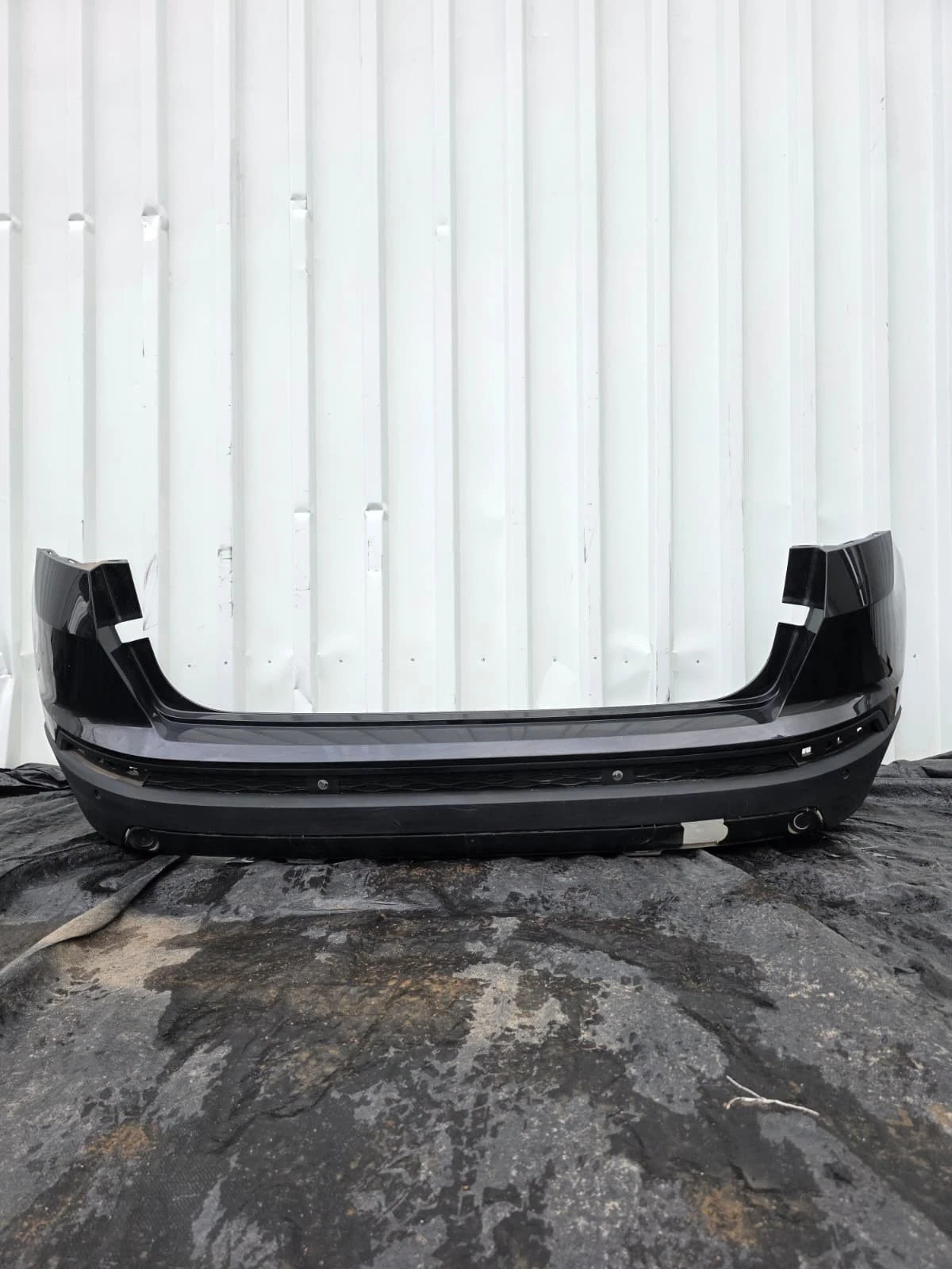 Original Seat Ateca Heckstoßstange Stoßstange hinten PDC schwarz 575807421