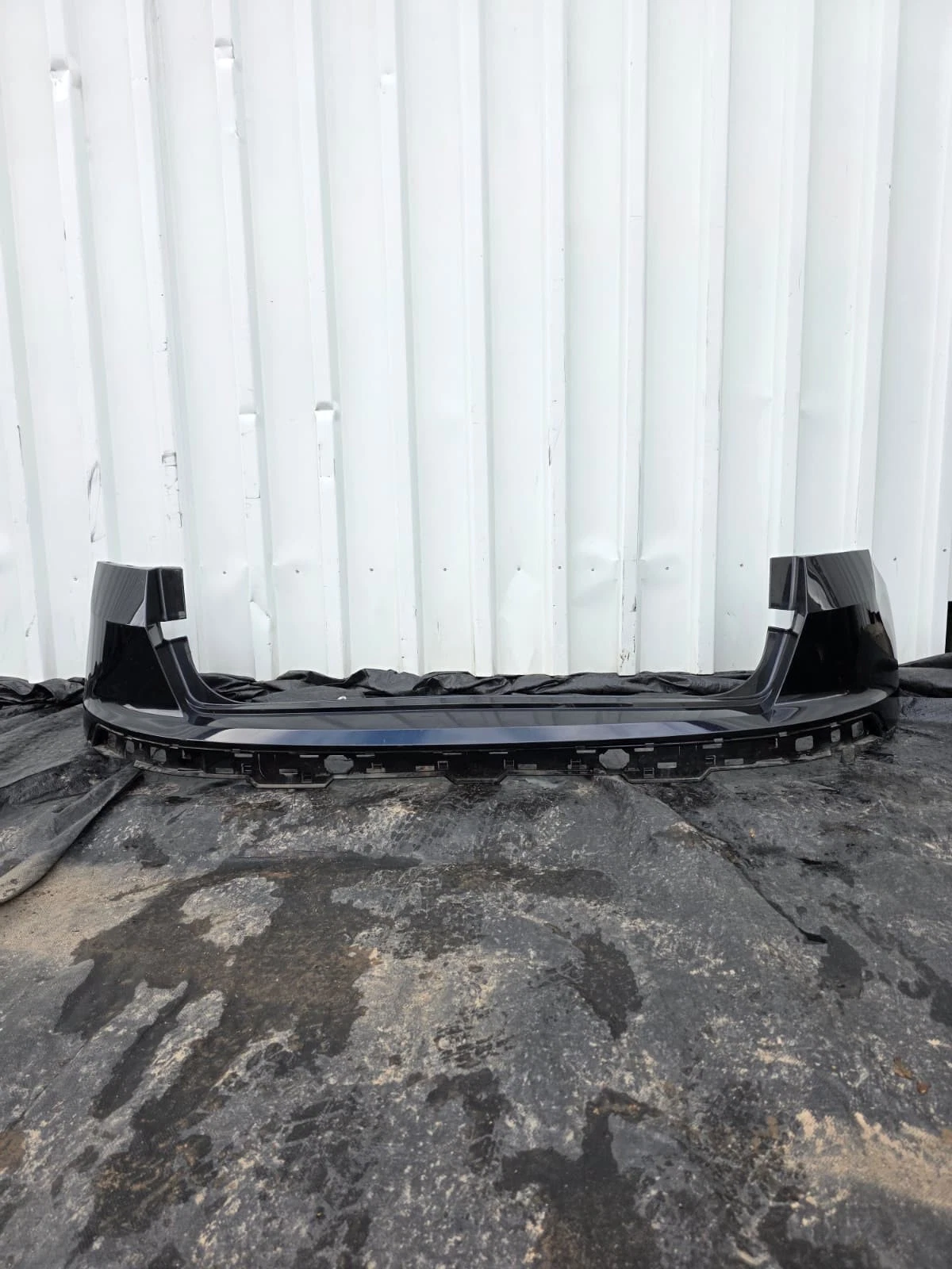 Original Seat Ateca Heckstoßstange Stoßstange hinten schwarz 575807421