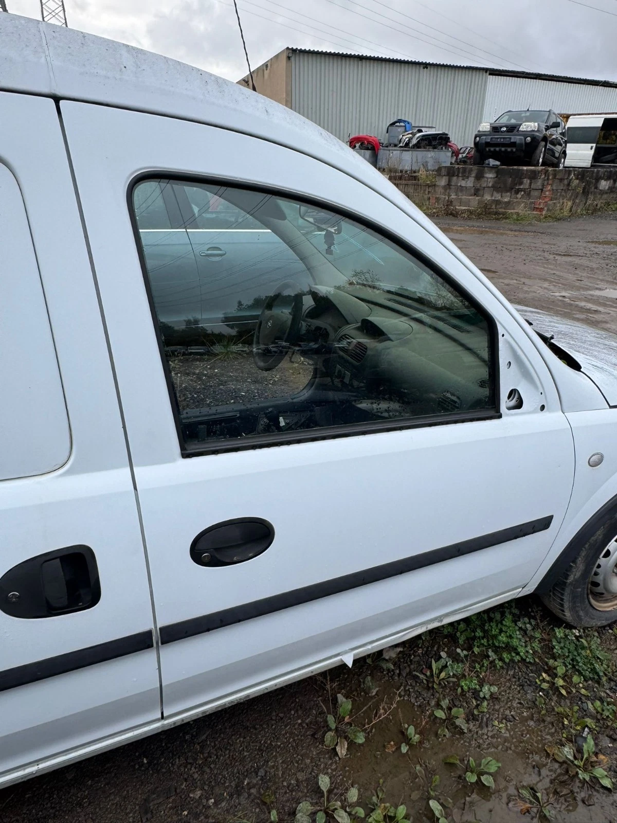 Original Opel Combo C Beifahrertür Tür vorne rechts weiß TOP