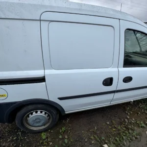 Original Opel Combo C Schiebetür Tür Hinten rechts weiß TOP