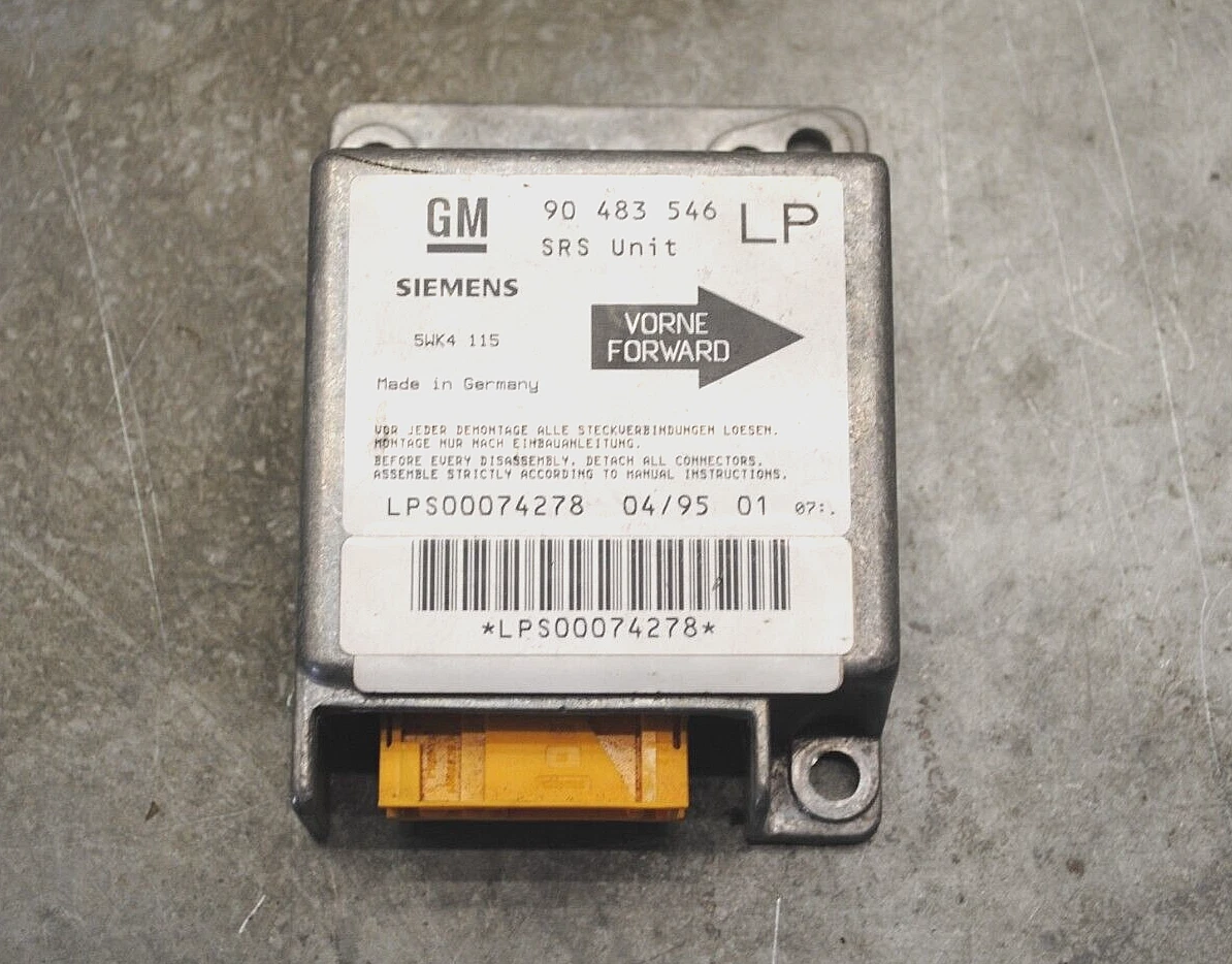 Airbag Steuergerät Opel Tigra GM 90483546 Siemens 5WK4 115