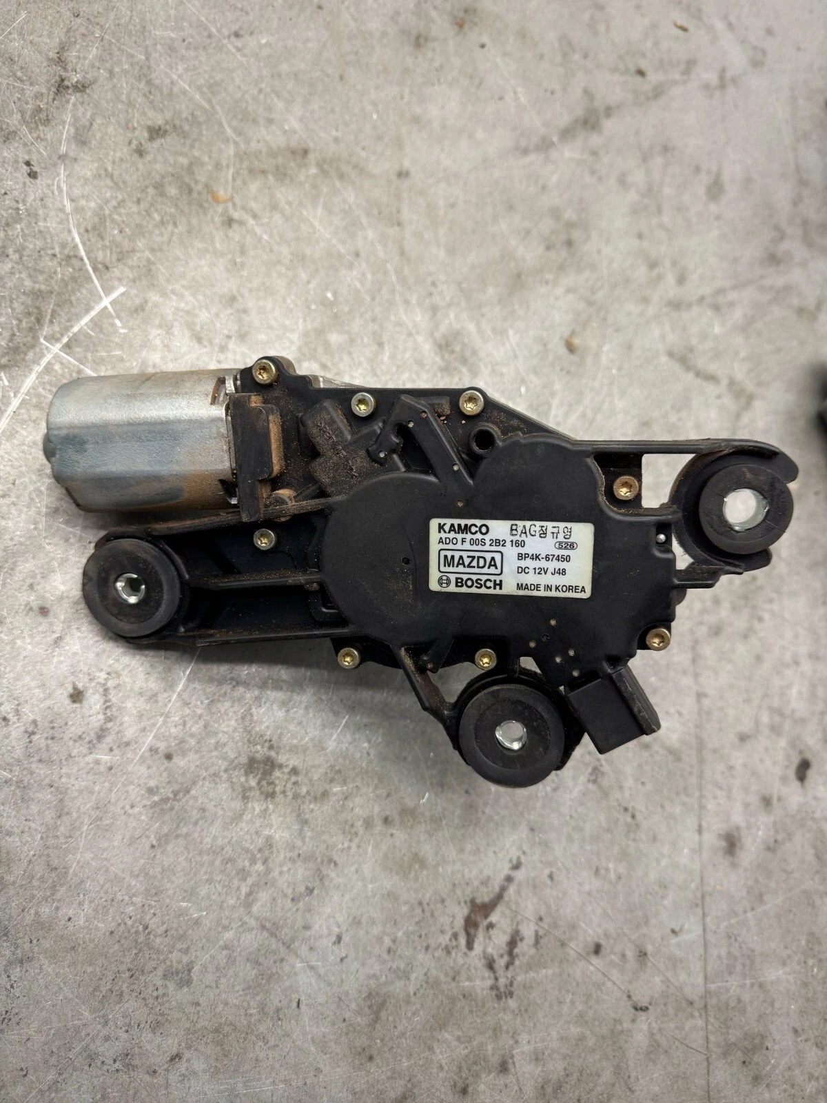 Original Mazda 3 Heckscheibenwischermotor Fließheck BK AD0F00S2B2160 BP4K-67450
