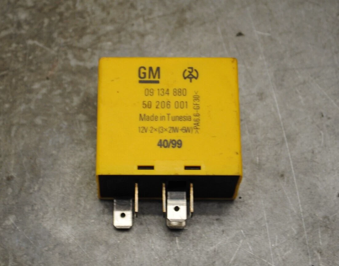 Relais Blinklicht, Blinkgeber Astra G CC, Vectra B, GM 09134880