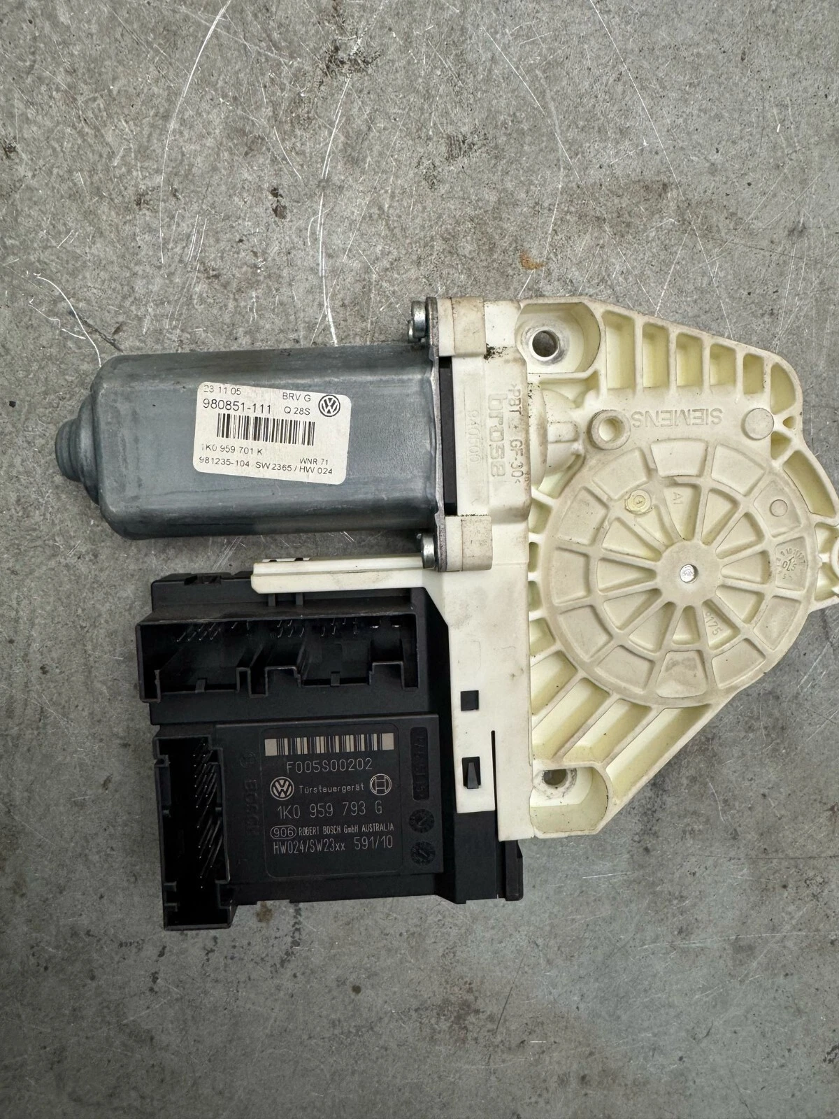 Original el Fensterheber Motor Türsteuergerät VW Passat 3C 1K0959793G 980851-111