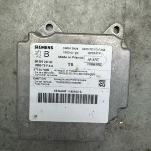 Steuergerät Airbag Peugeot 307 9652712180 SIEMENS 5WK42908 12030720