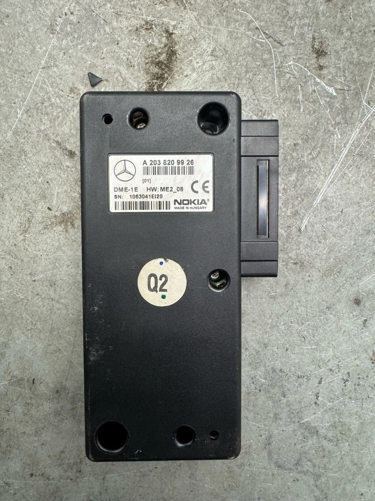Original Mercedes-Benz W203 W163 W209 Telefonsteuergerät Steuergerät A2038209926