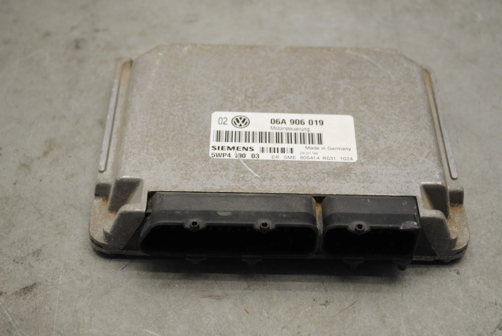 Steuergerät Motor Audi A3 8L, 06A906019 Siemens 5WP419003