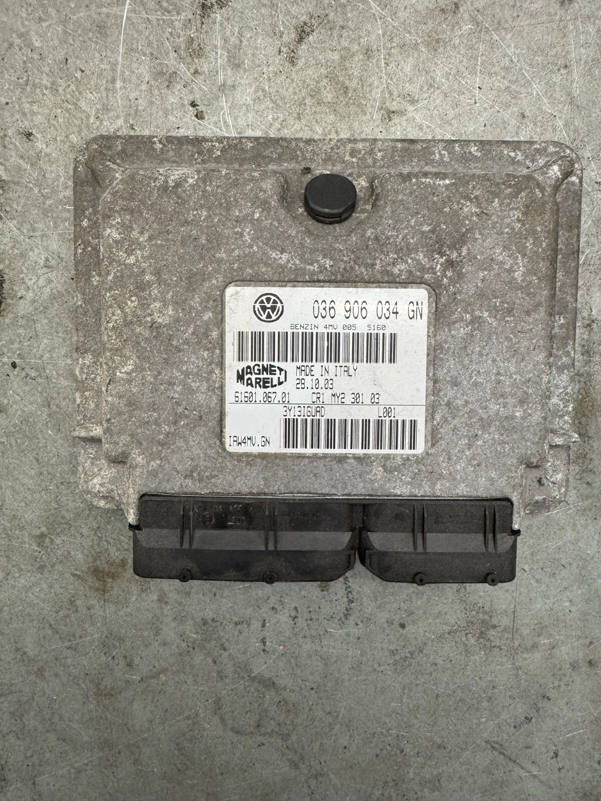 Original Motorsteuergerät SEAT IBIZA 6L,Skoda Fabia 6Y VW Polo 9N 036906034 GN