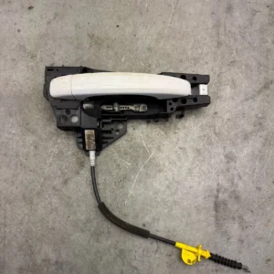 Original Audi A4 B8 Türgriff hinten rechts Weiß 8T0837886