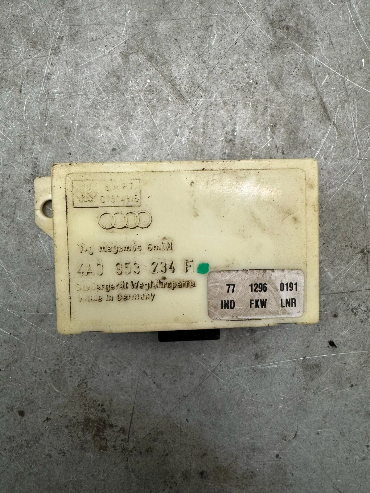 Original Audi A6 Steuergerät Wegfahrsperre 4A0953234F
