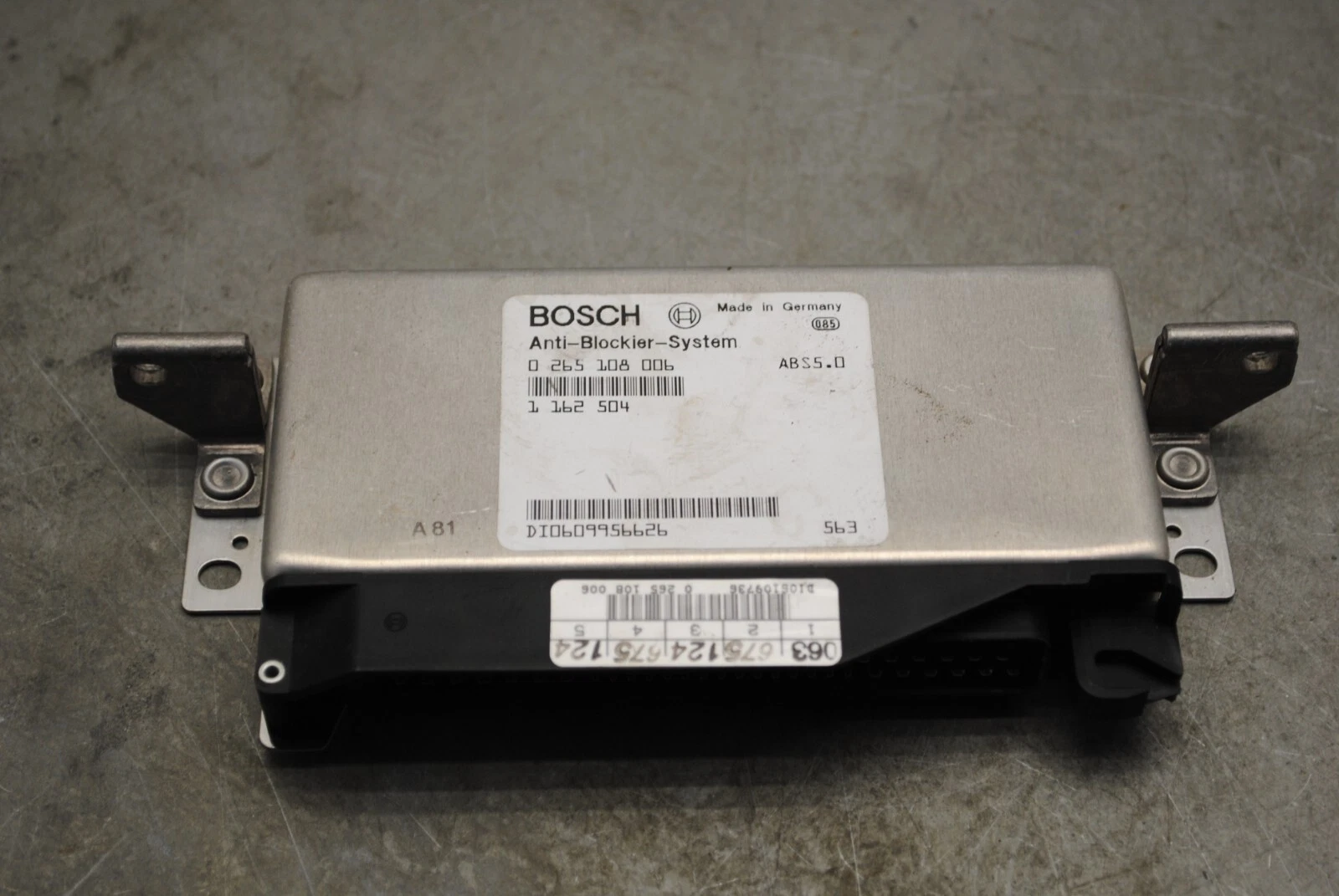 Steuergerät ABS für 5er BMW E34, 1 162 504 von Bosch 0 265 108 006