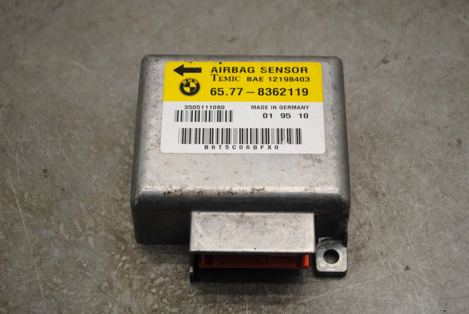 Steuergerät Airbag Sensor für 3er BMW E36, Herstellernr.: 65.77-8362119