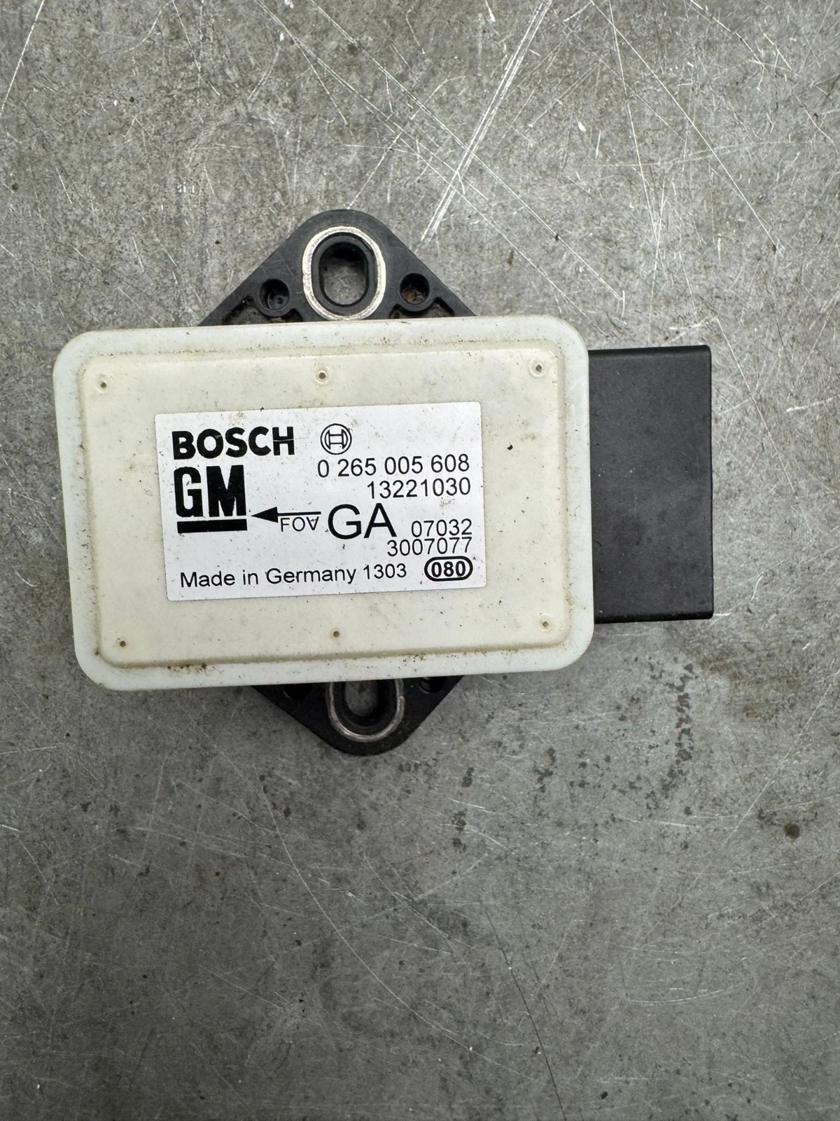 Original Opel Meriva Tigra ESP Drehratensensor 026500560813221030