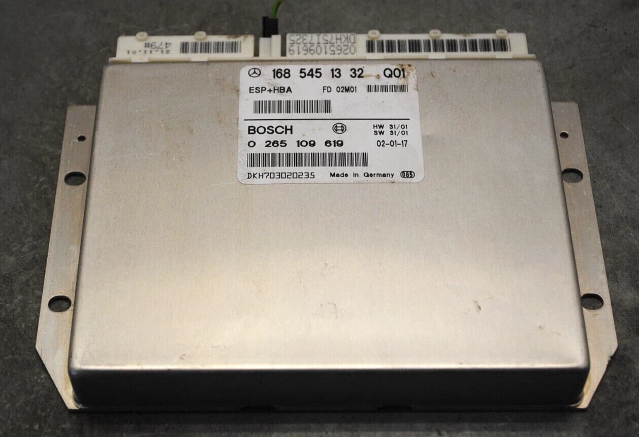 Steuergerät ESP HBA Mercedes-Benz 1685451332 Q01, Bosch 0265109619 - top Zustand
