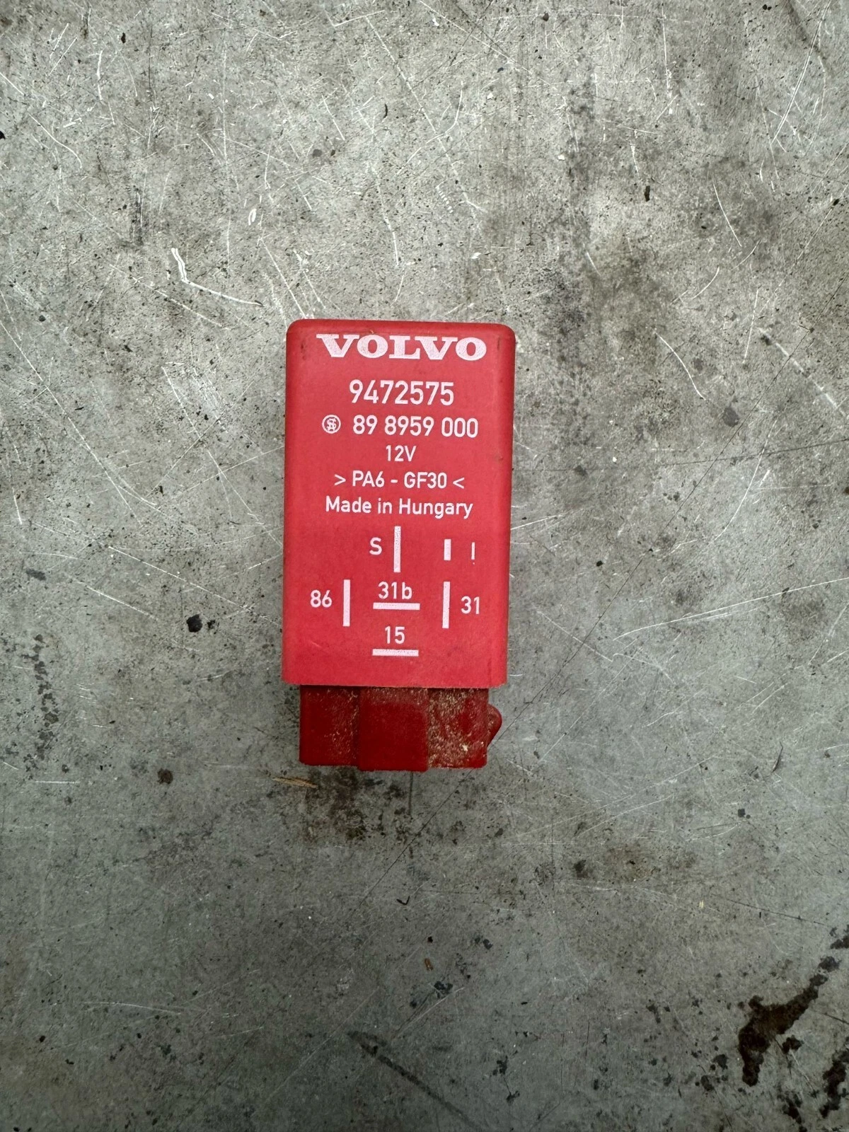 898959000 Volvo V70 Relais, Arbeitsstrom 9472575