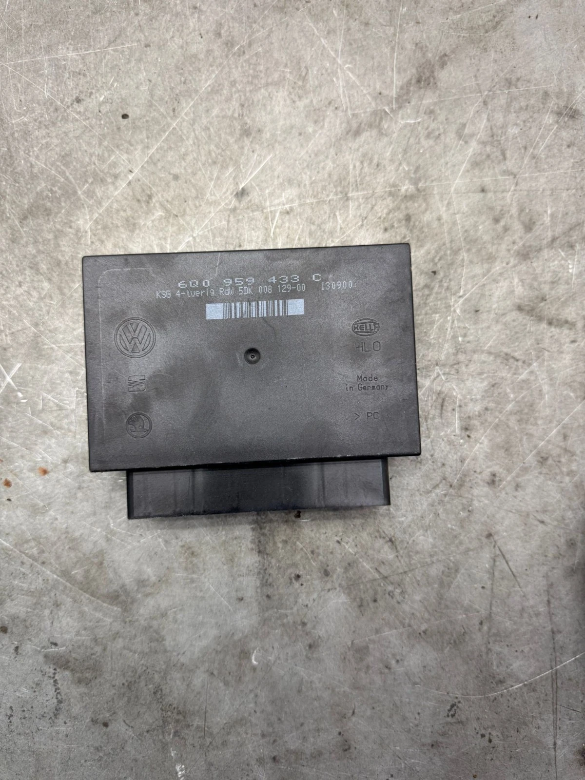 Original VW Polo 9N Komfortsteuergerät Steuergerät Skoda Fabia 6Q0959433C