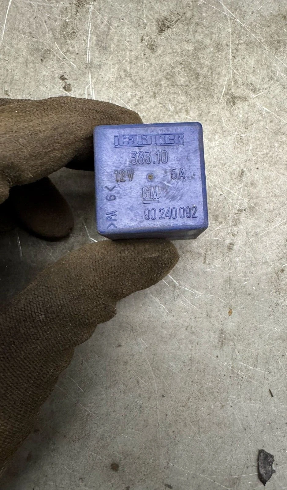 Original Italamec Relais Wischer - OPEL ASTRA F CC 1.6 i 90240092