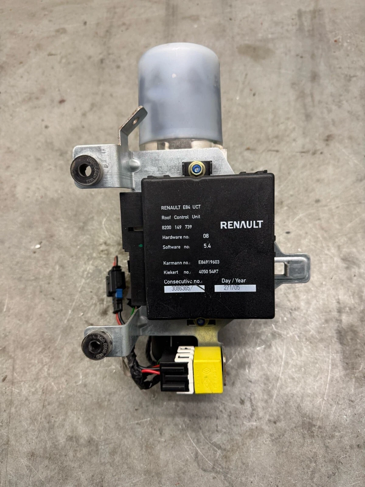 Original Renault Megane 2 CC Cabrio Faltdach Hydraulikpumpe 8200149739 E84871789