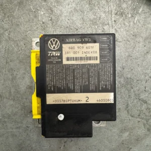 Original VW Polo 9N2 Seat Ibiza 6L Airbagsteuergerät Steuergerät 6Q0909601F