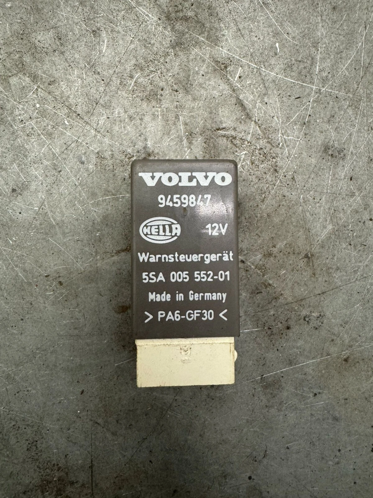 Original Volvo 850 V70Relais Warnsteuergerät Gurtsignalgeber 9459847