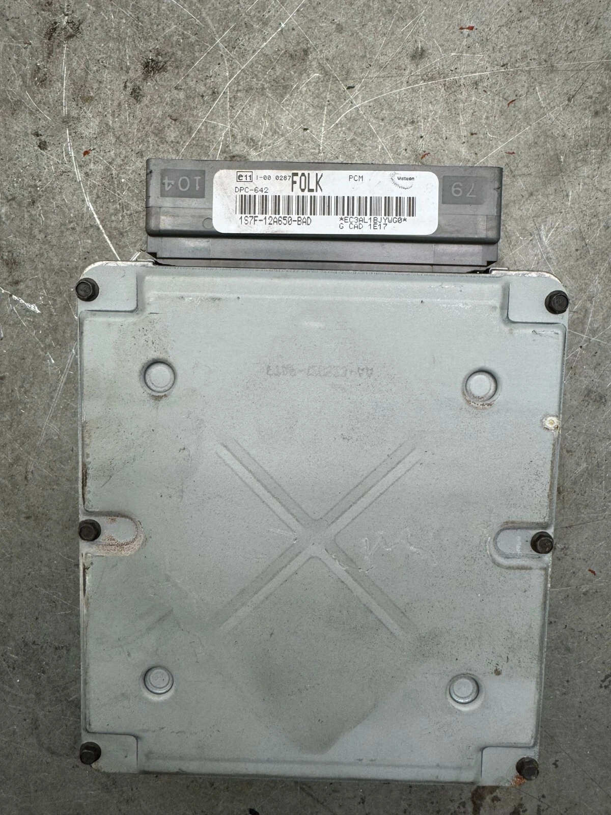 Original Ford Mondeo MK3 Motorsteuergerät Steuergerät 1S7F12A650BAD F0LK