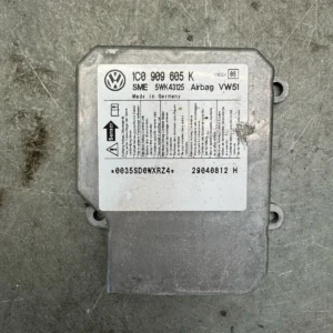 Original VW Audi Skoda Seat Airbagsteuergerät Steuergerät 1C0909605K 5WK43125