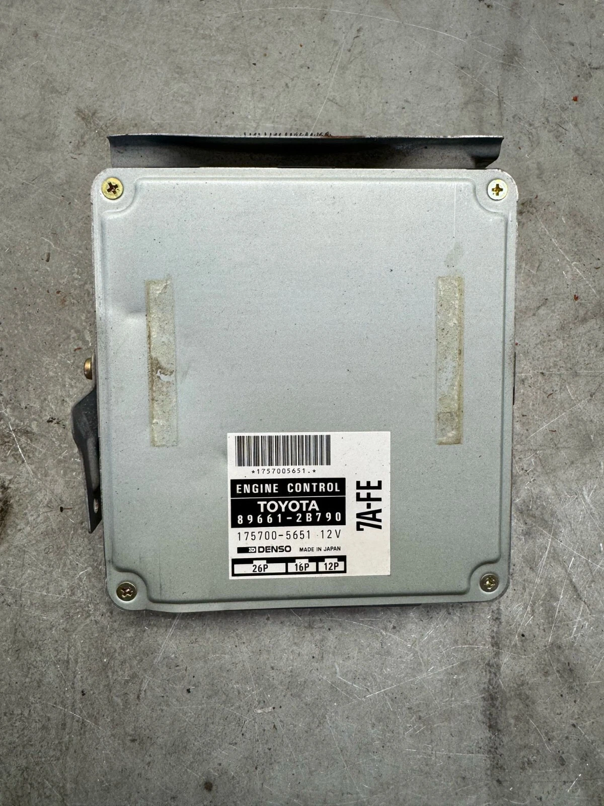 Original Toyota Celica ECU Motorsteuergerät Steuergerät 896612B790 175700-5651