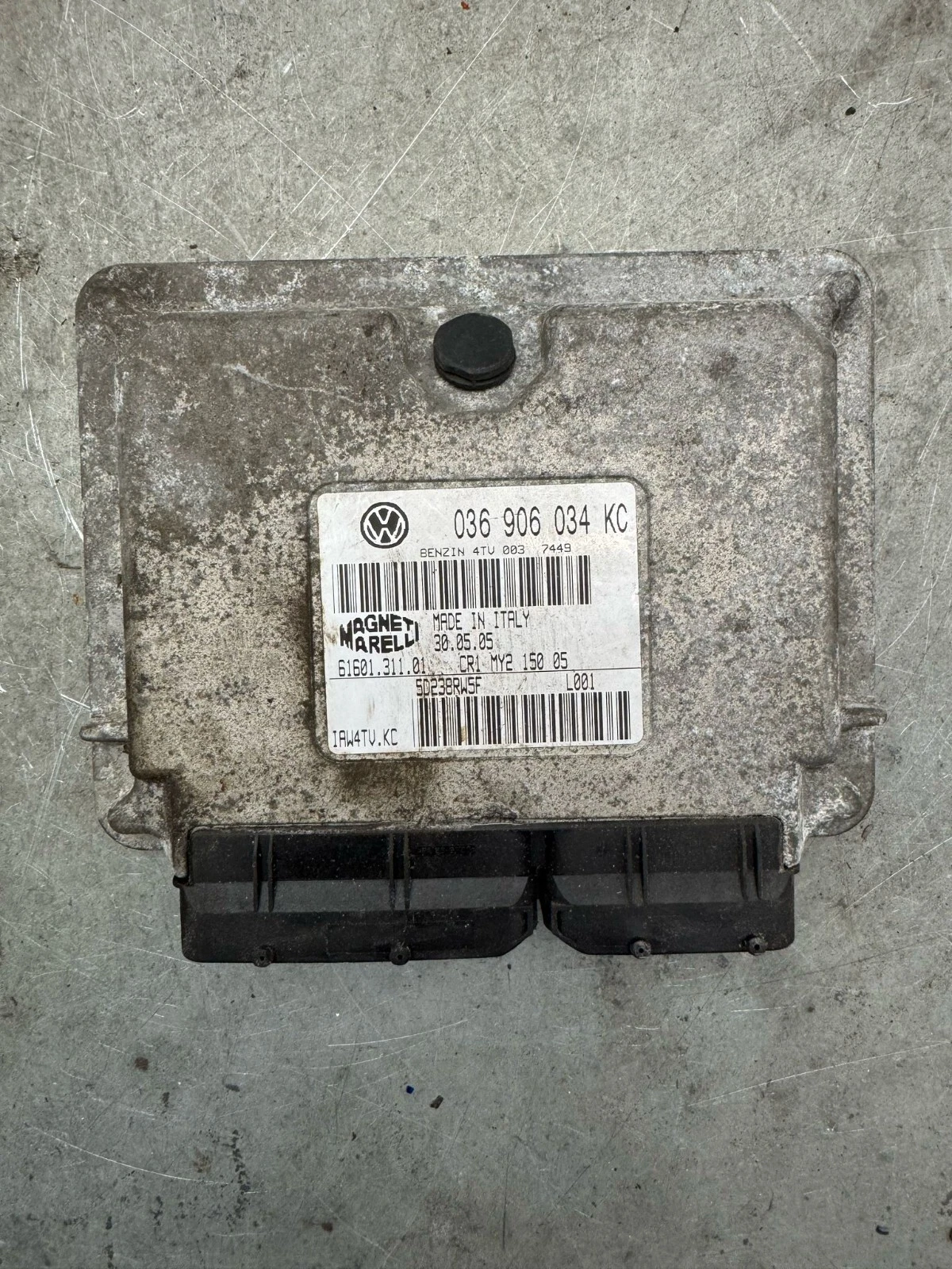 Original Seat Ibiza 6L Motorsteuergerät Steuergerät Benzin 036906034KC