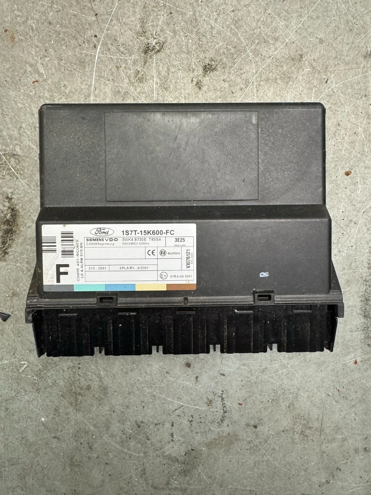Original Ford Focus Komfortsteuergerät Zentralverrieglung 1S7T15K600FC 5WK48730E