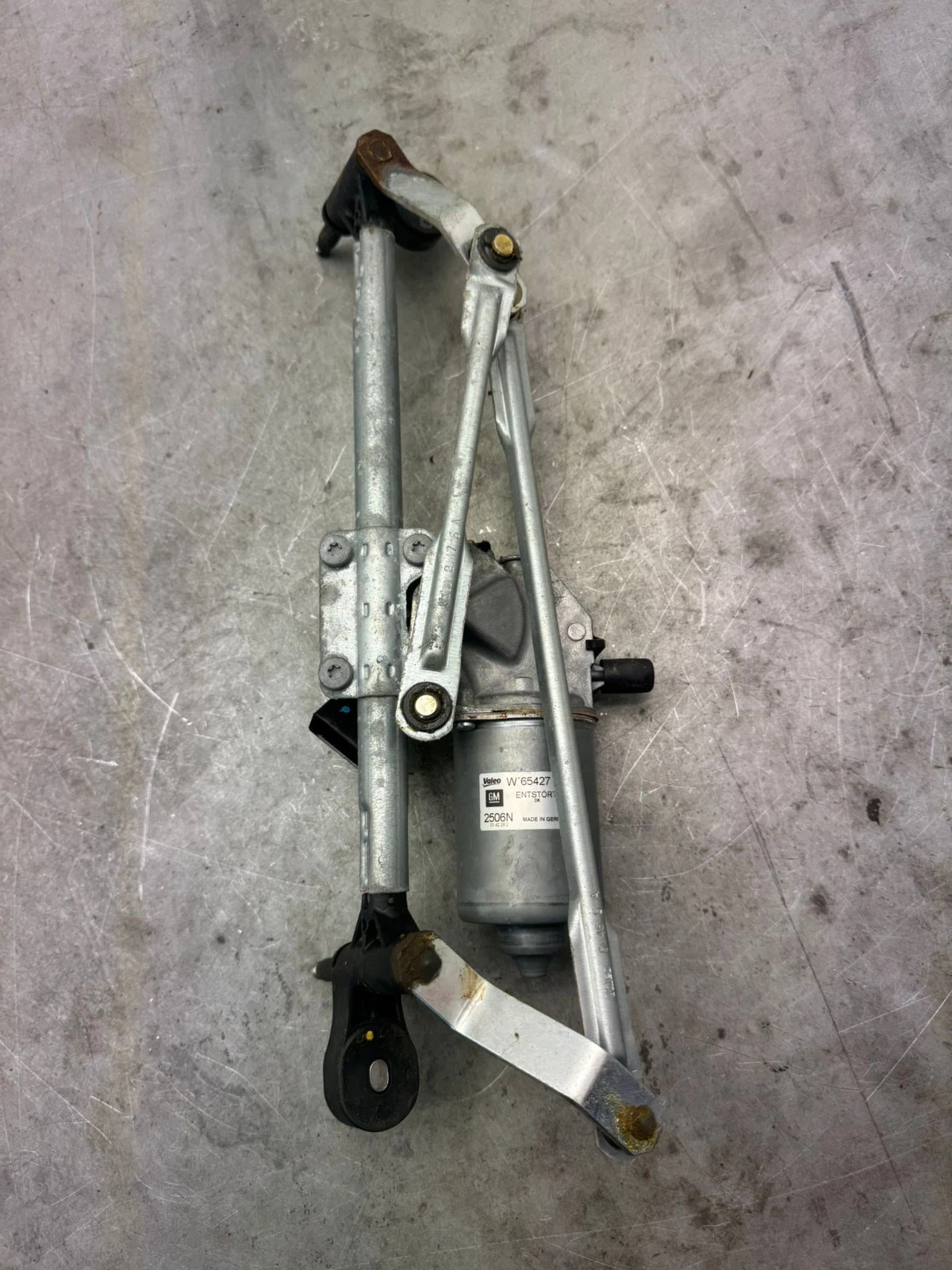 Original Opel Corsa E Wischergestänge Wischermotor 13432685 367546129
