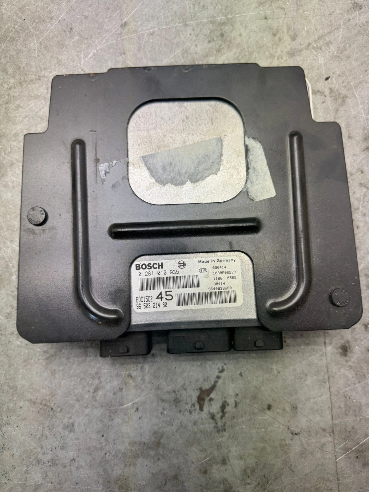 Original Peugeot 307 Motorsteuergerät Steuergerät 0281010935