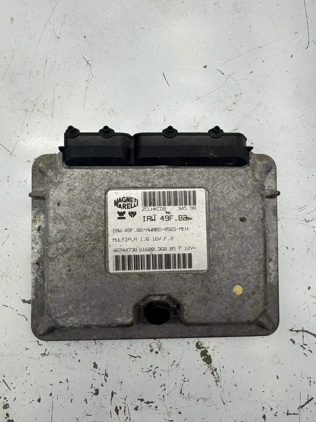 Original Fiat Multipla Motorsteuergerät Steuergerät IAW49FB2
