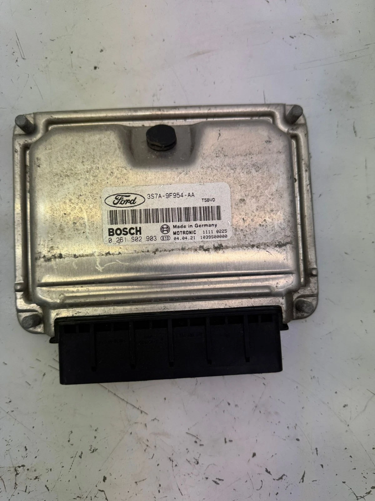 Original Ford Mondeo III Motorsteuergerät Steuergerät 3S7A9F954AA 0261S02903